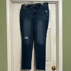 Chico’s So Slimming Girlfriend Slim Leg Ankle jeans size 1.5 T